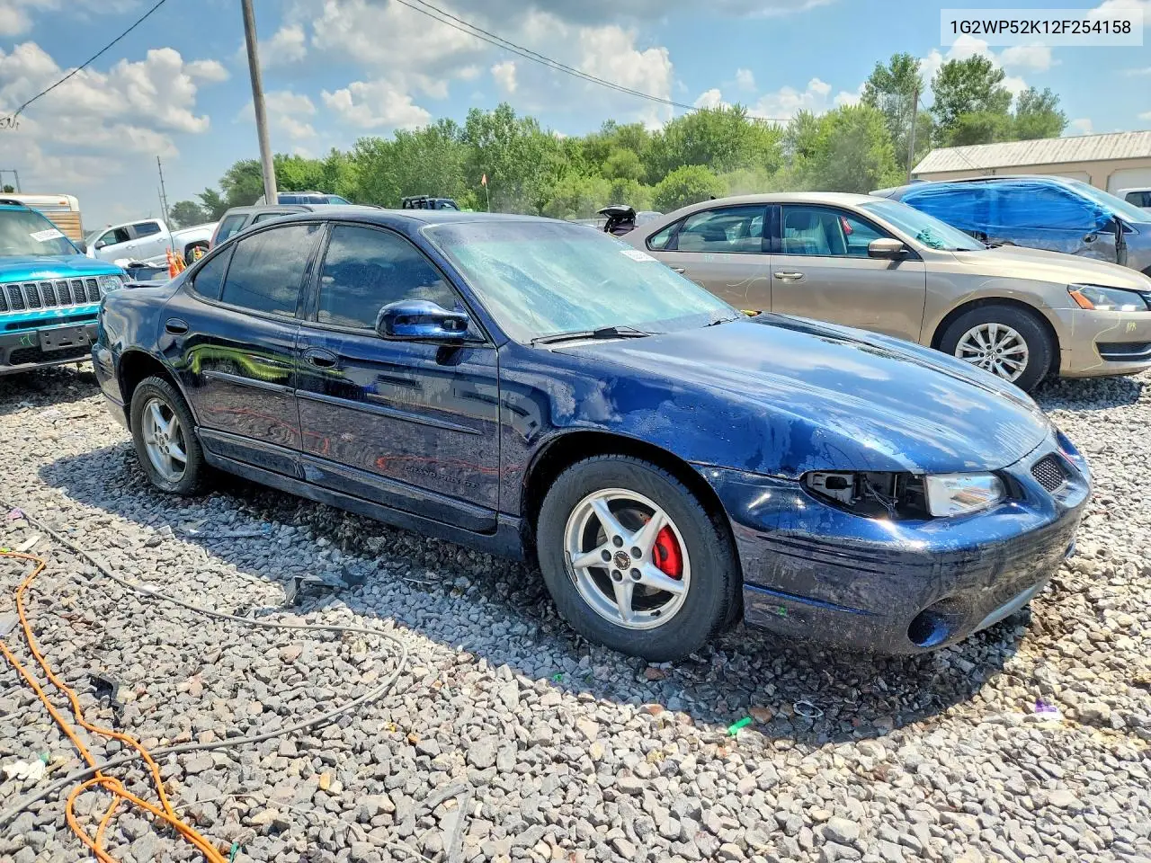 2002 Pontiac Grand Prix Gt VIN: 1G2WP52K12F254158 Lot: 60978986