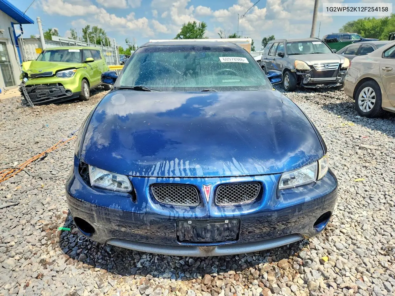 2002 Pontiac Grand Prix Gt VIN: 1G2WP52K12F254158 Lot: 60978986