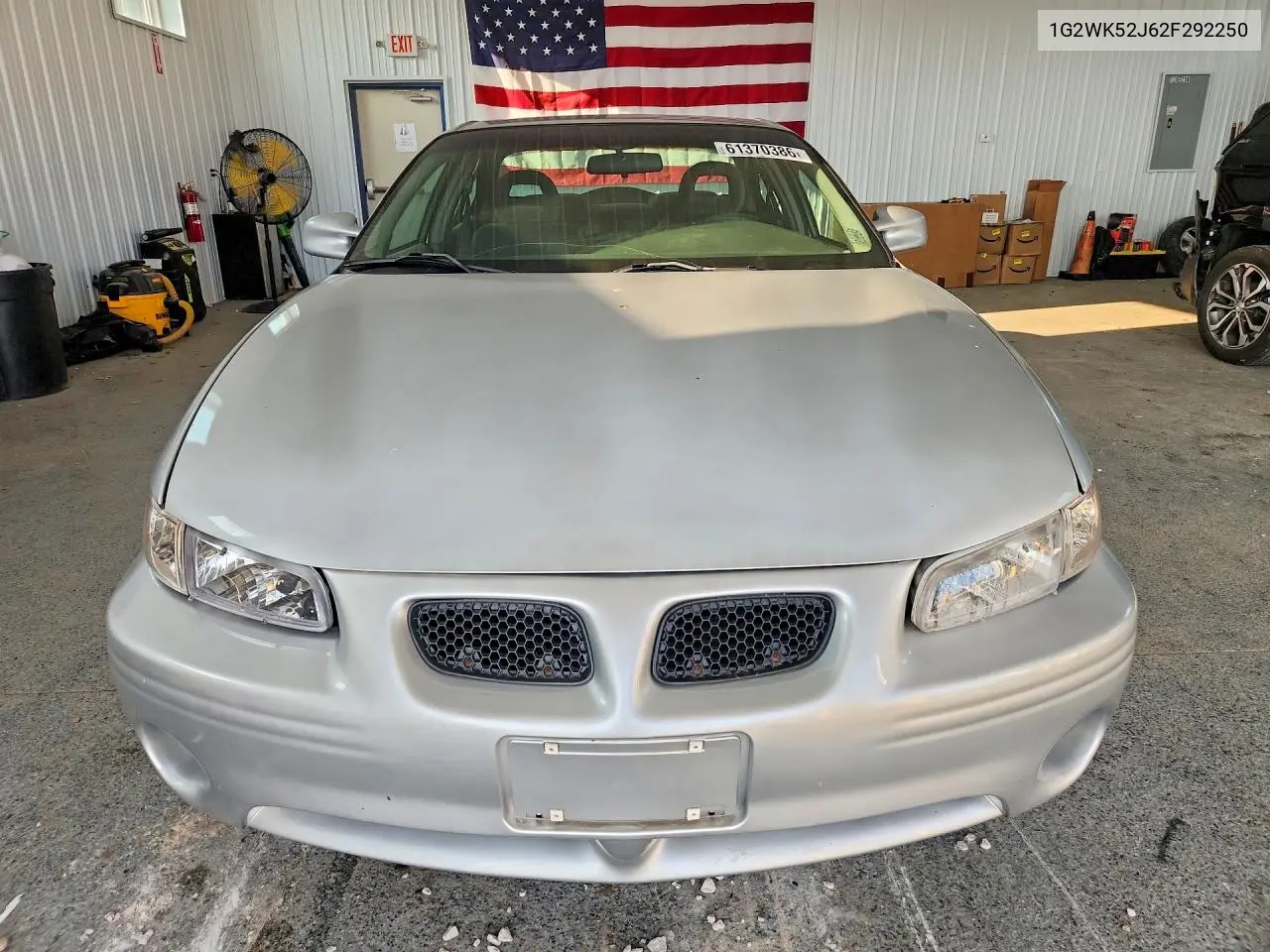 2002 Pontiac Grand Prix Se VIN: 1G2WK52J62F292250 Lot: 61370386