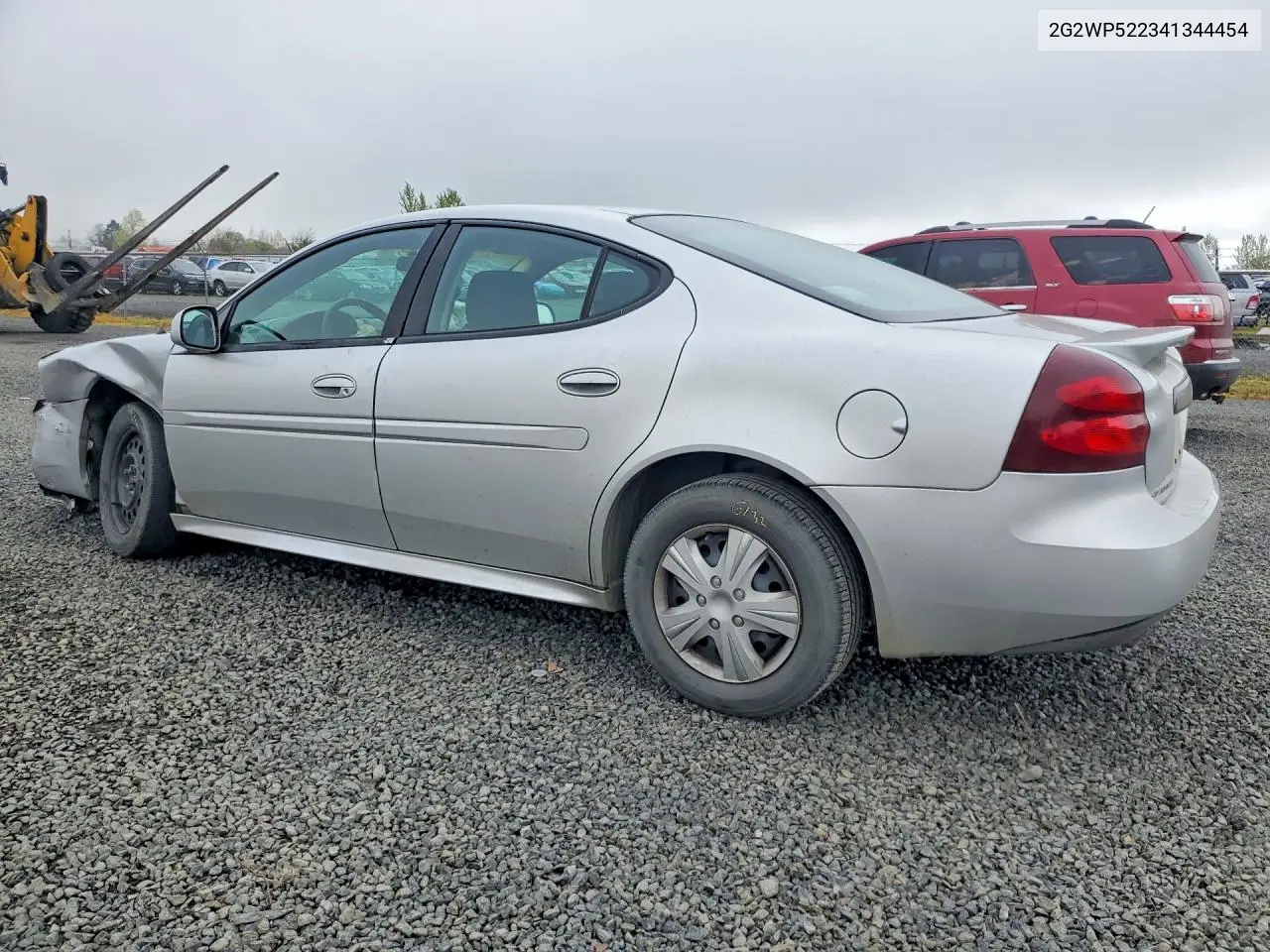 2004 Pontiac Grand Prix Gt VIN: 2G2WP522341344454 Lot: 48496796
