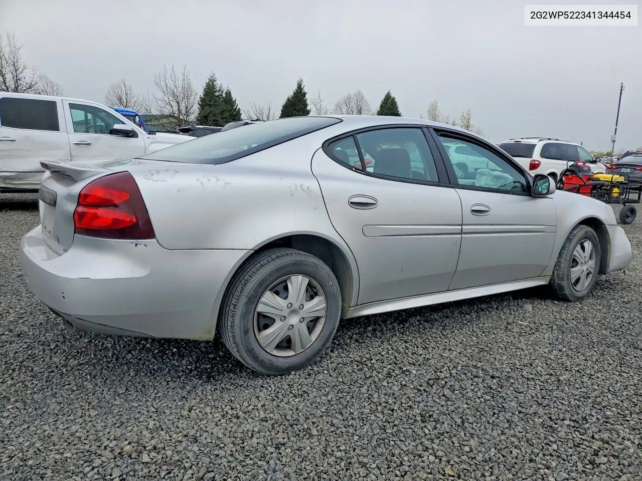 2004 Pontiac Grand Prix Gt VIN: 2G2WP522341344454 Lot: 48496796