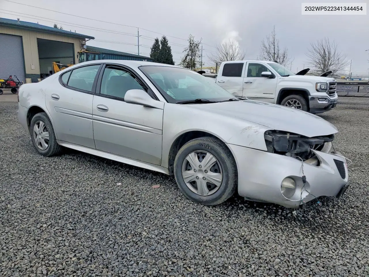 2004 Pontiac Grand Prix Gt VIN: 2G2WP522341344454 Lot: 48496796