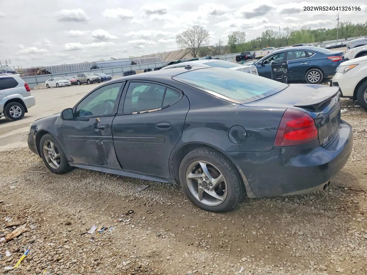 2004 Pontiac Grand Prix Gtp VIN: 2G2WR524041326196 Lot: 49822526