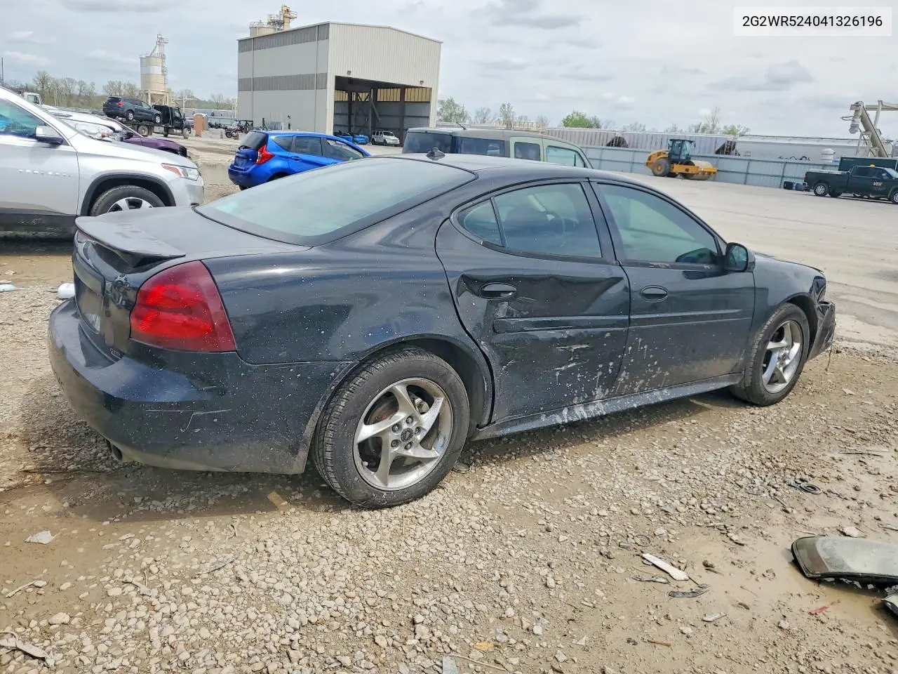 2004 Pontiac Grand Prix Gtp VIN: 2G2WR524041326196 Lot: 49822526