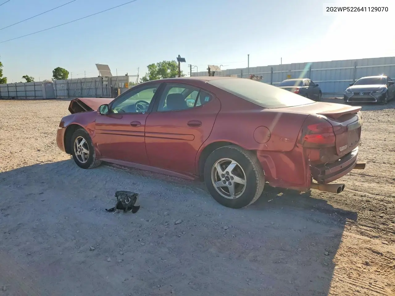 2004 Pontiac Grand Prix Gt VIN: 2G2WP522641129070 Lot: 53080696