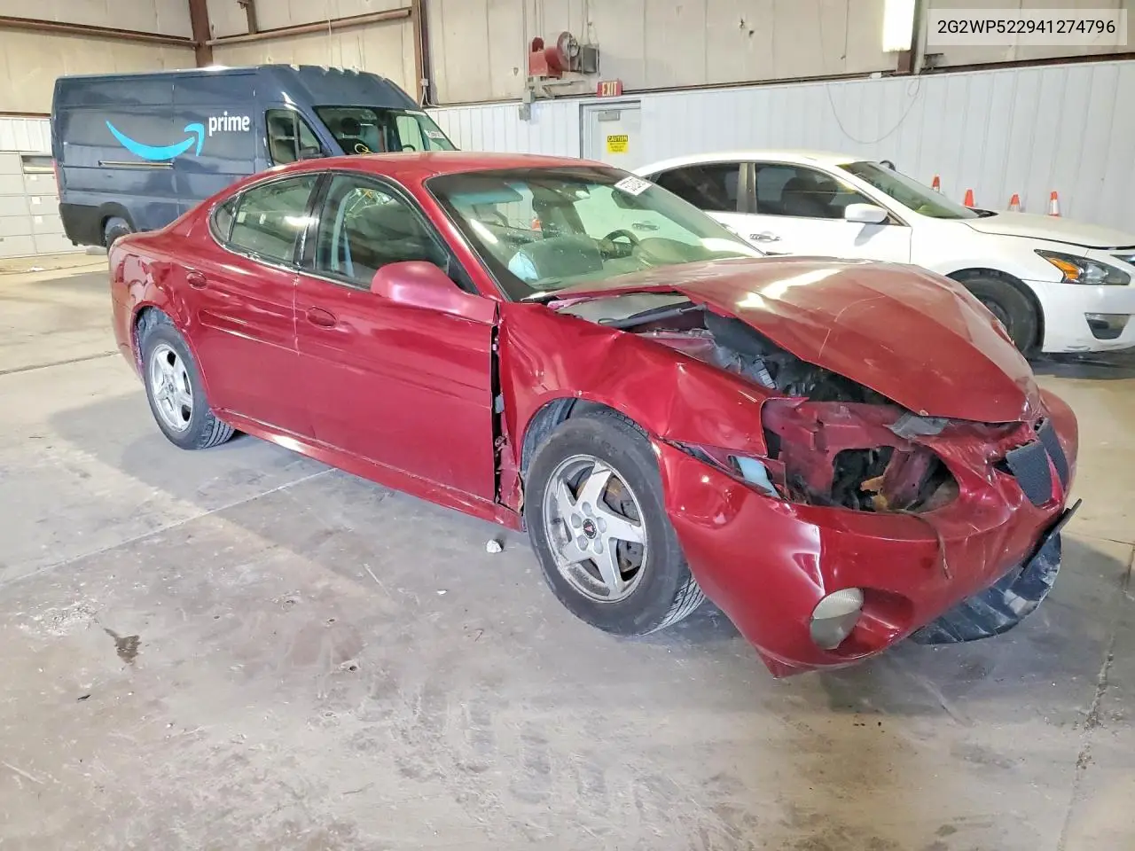 2004 Pontiac Grand Prix Gt VIN: 2G2WP522941274796 Lot: 53722436