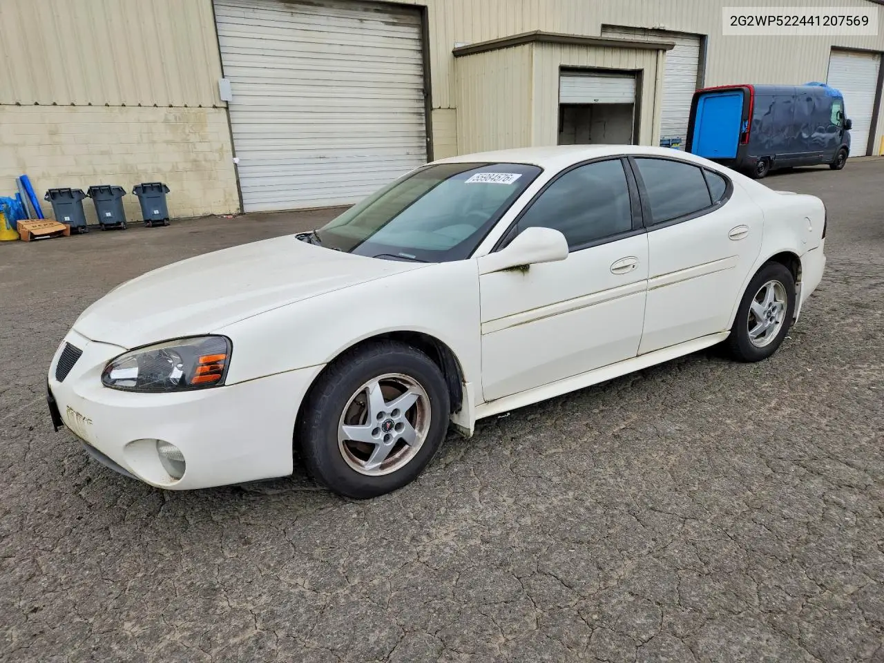 2004 Pontiac Grand Prix VIN: 2G2WP522441207569 Lot: 55984576