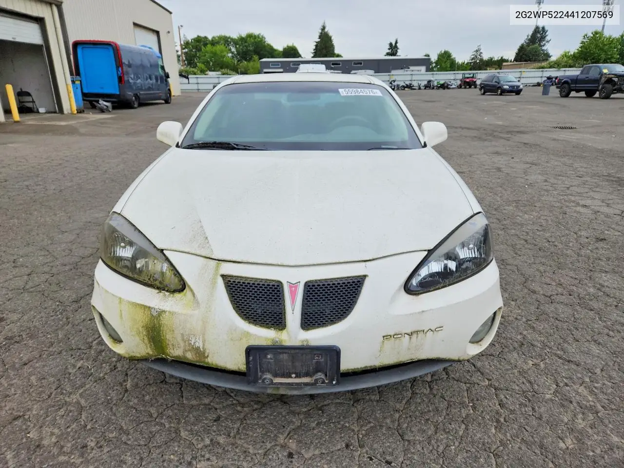 2004 Pontiac Grand Prix VIN: 2G2WP522441207569 Lot: 55984576