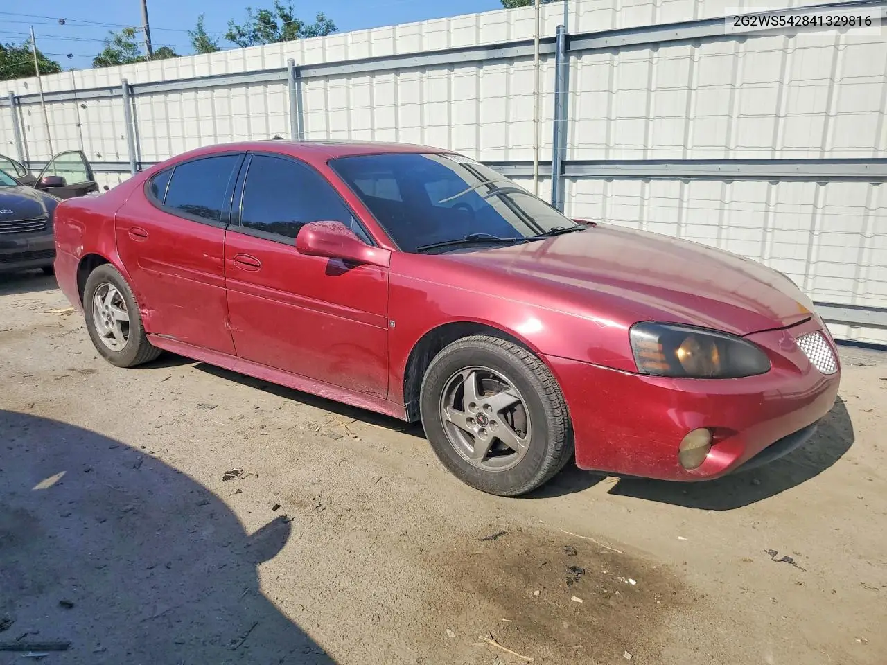 2004 Pontiac Grand Prix Gt2 VIN: 2G2WS542841329816 Lot: 59131636
