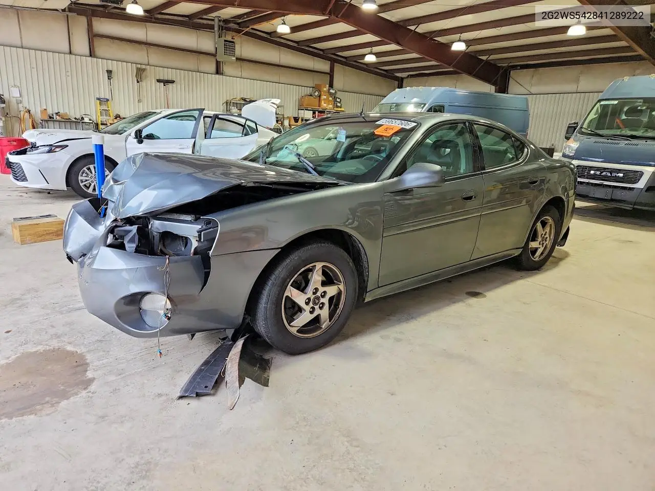2004 Pontiac Grand Prix Gt2 VIN: 2G2WS542841289222 Lot: 59657606