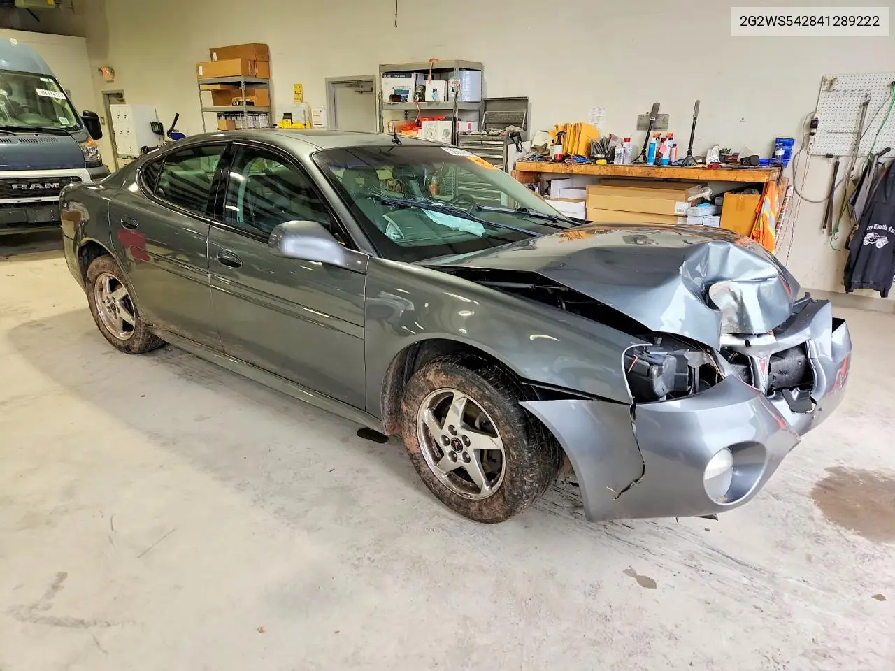 2004 Pontiac Grand Prix Gt2 VIN: 2G2WS542841289222 Lot: 59657606