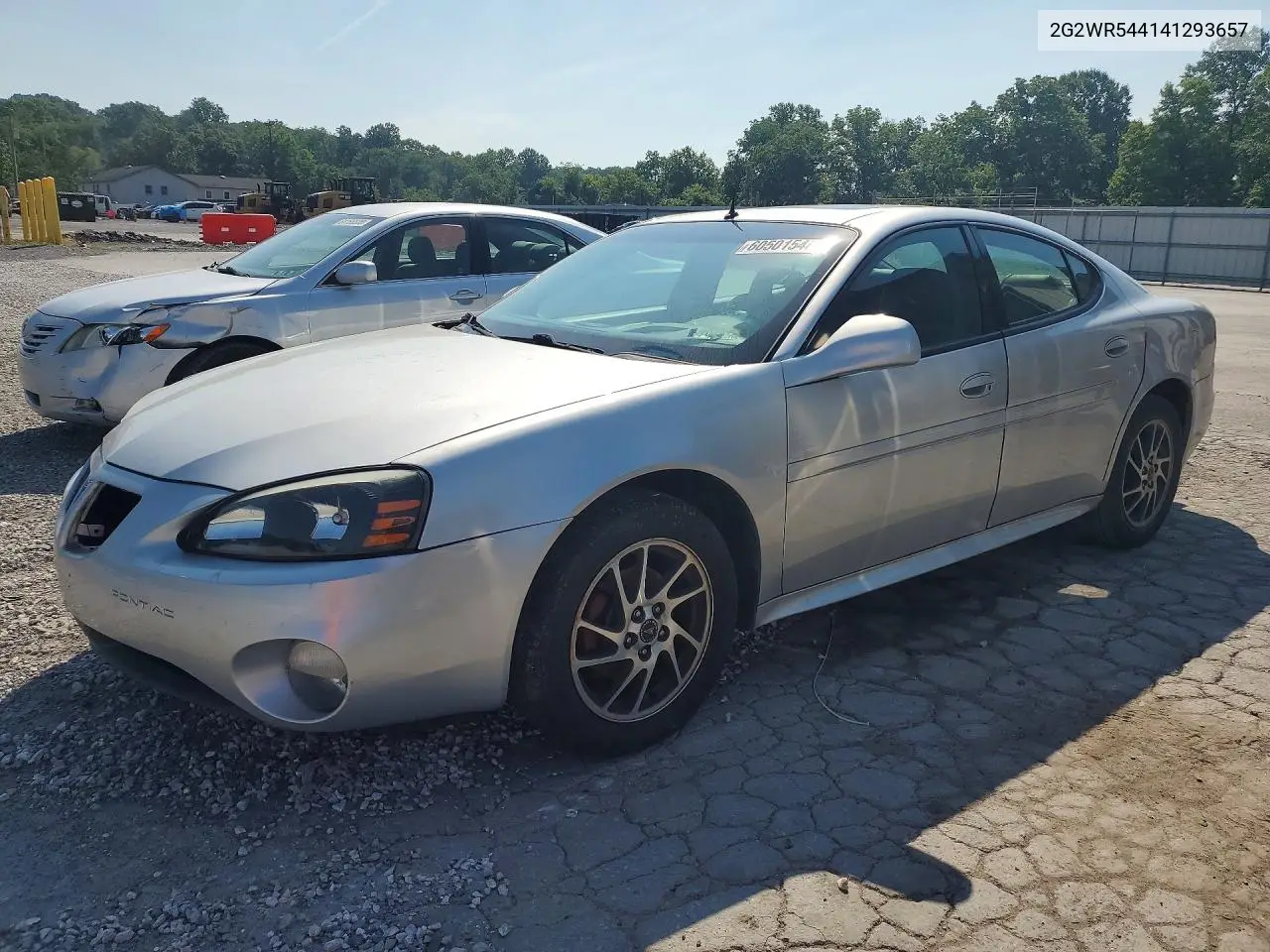 2004 Pontiac Grand Prix Gtp VIN: 2G2WR544141293657 Lot: 60501546