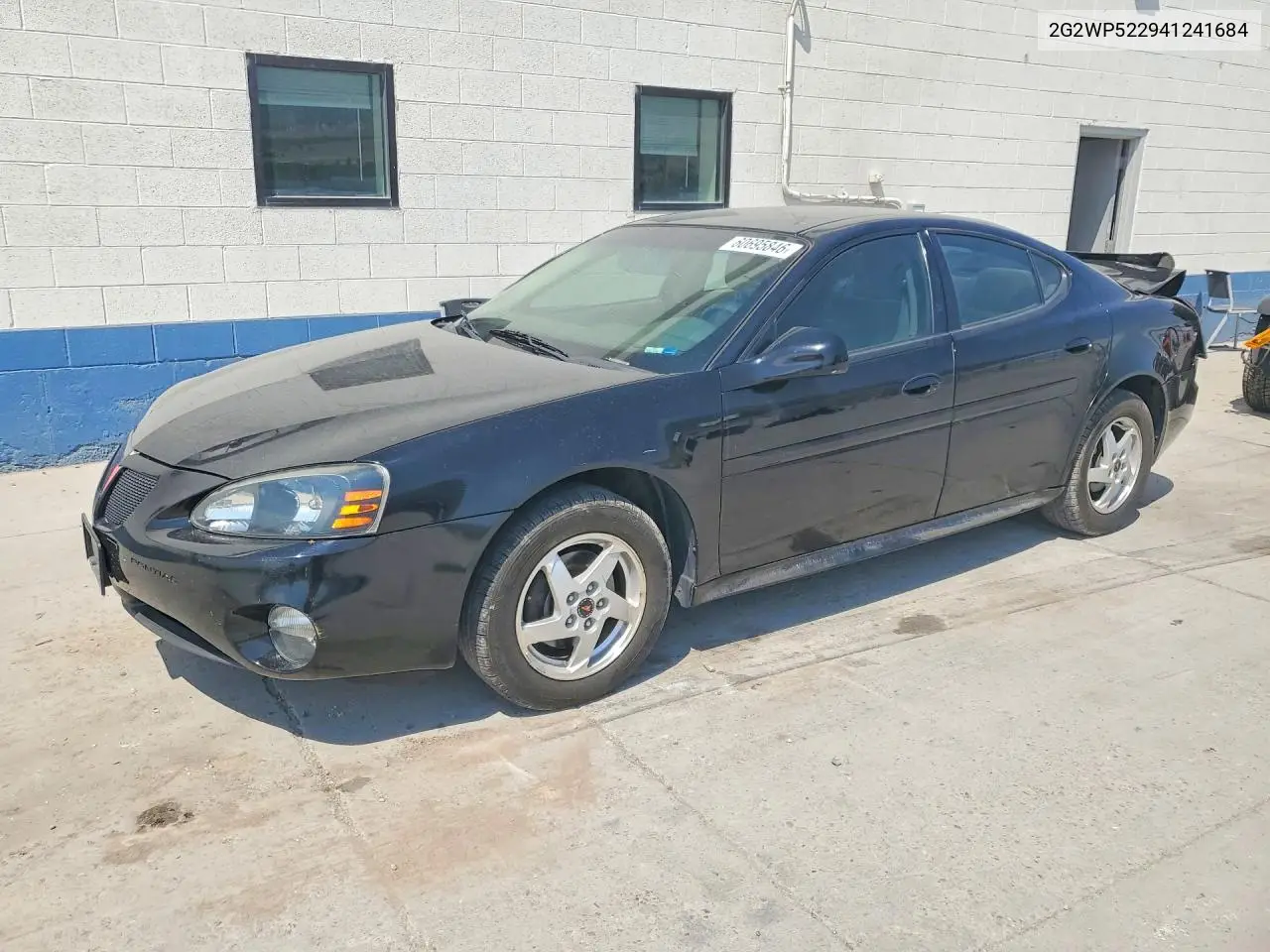2004 Pontiac Grand Prix Gt VIN: 2G2WP522941241684 Lot: 60695846