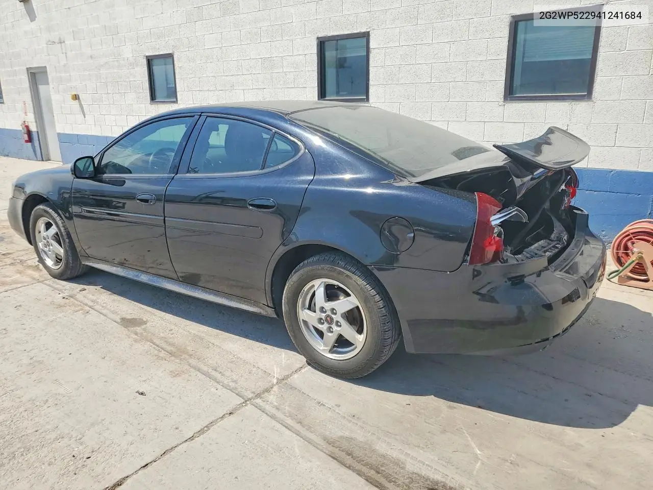 2004 Pontiac Grand Prix Gt VIN: 2G2WP522941241684 Lot: 60695846