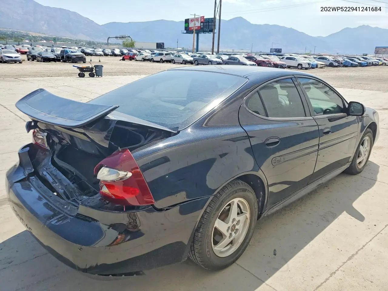 2004 Pontiac Grand Prix Gt VIN: 2G2WP522941241684 Lot: 60695846