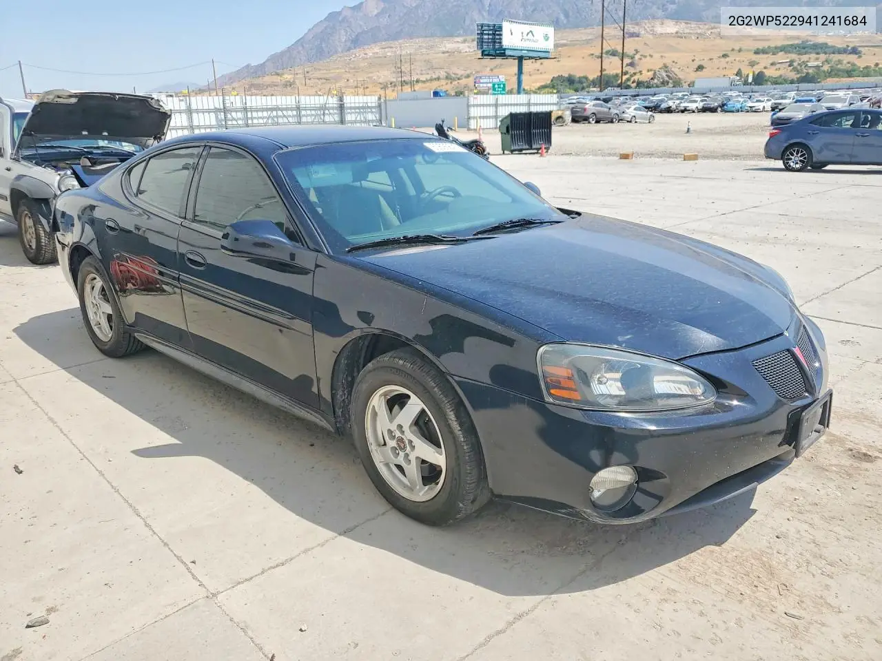 2004 Pontiac Grand Prix Gt VIN: 2G2WP522941241684 Lot: 60695846