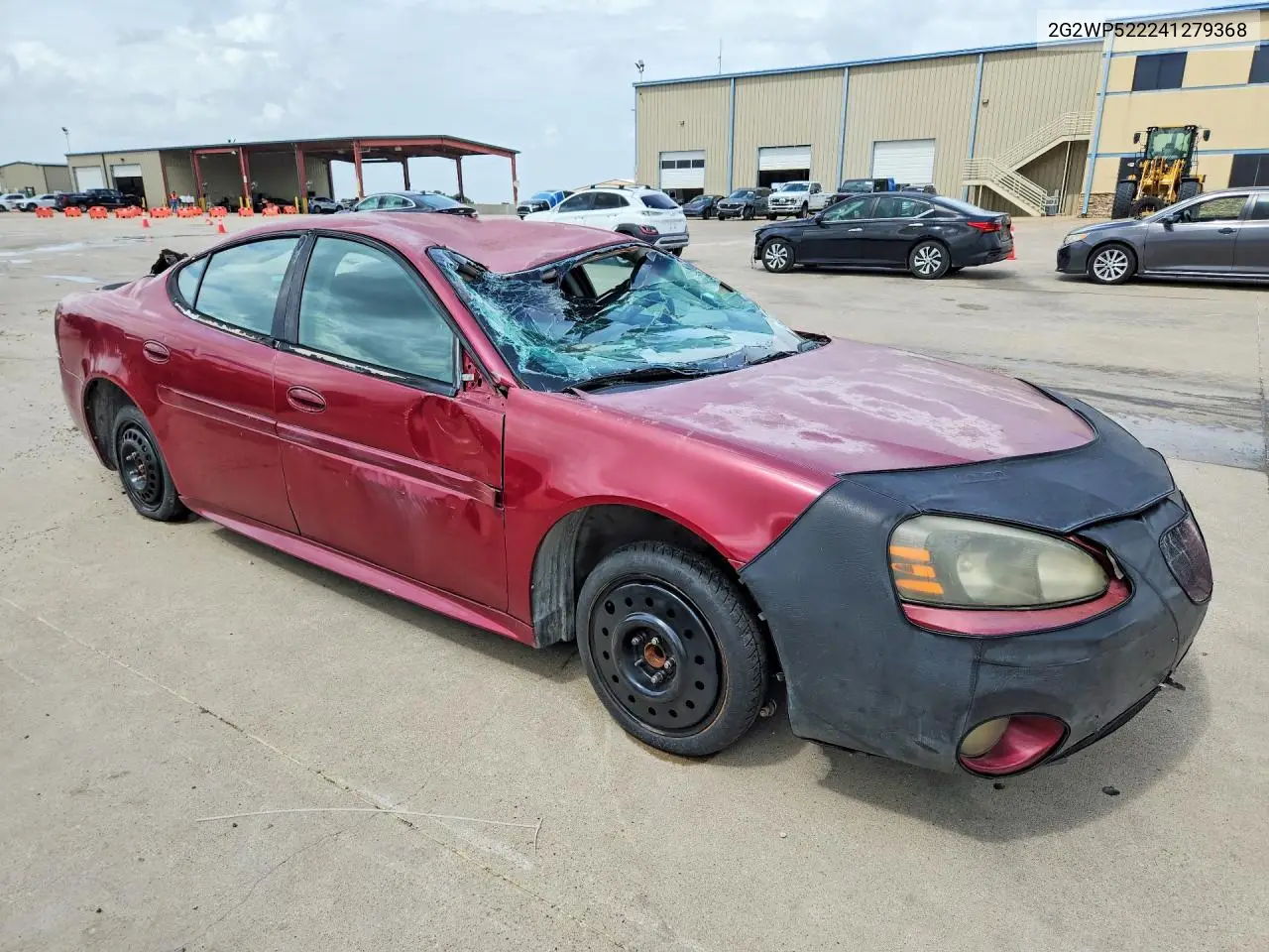 2004 Pontiac Gran Prix VIN: 2G2WP522241279368 Lot: 60926416