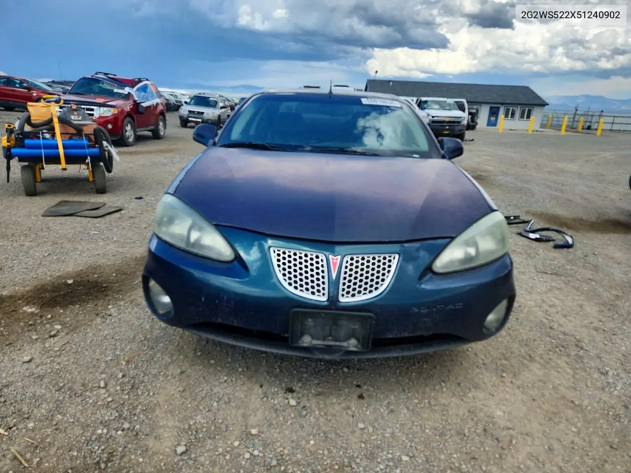 2005 Pontiac Grand Prix Gt VIN: 2G2WS522X51240902 Lot: 55010036