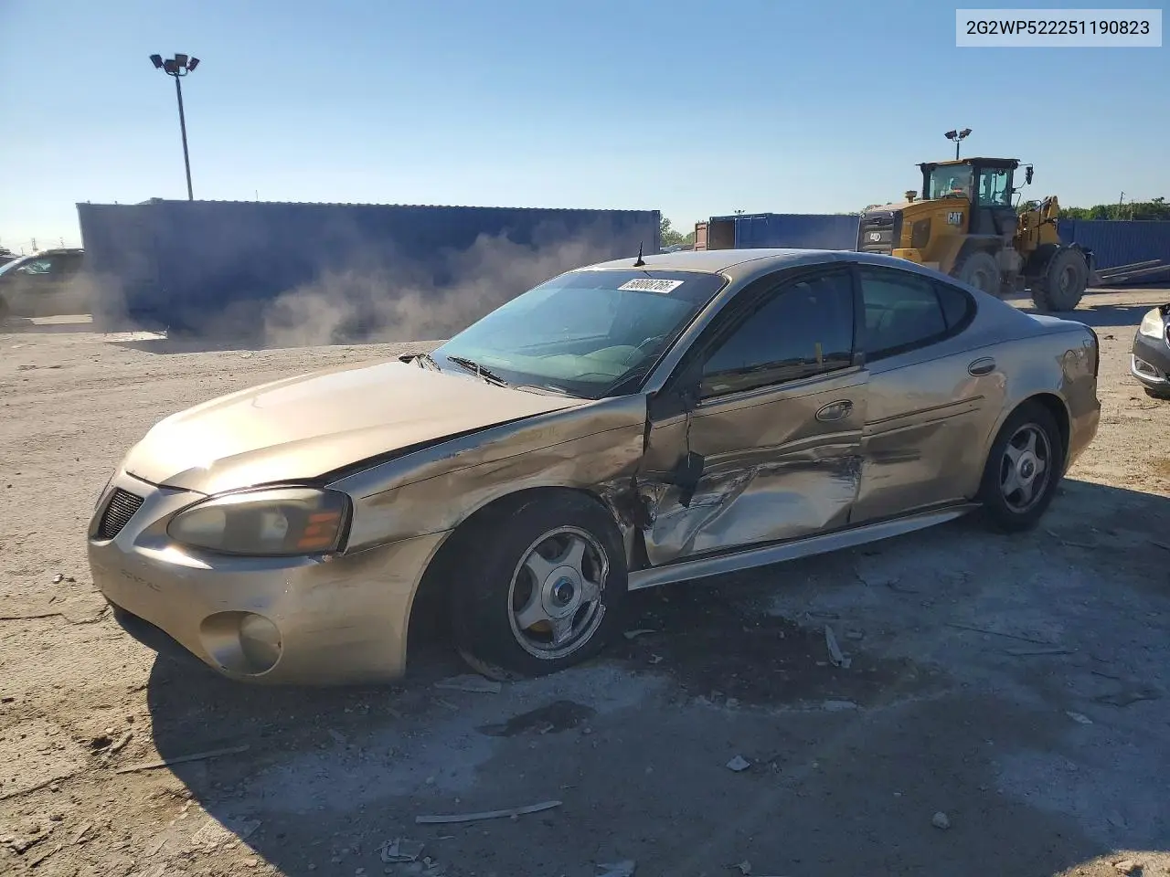 2005 Pontiac Grand Prix VIN: 2G2WP522251190823 Lot: 58088766