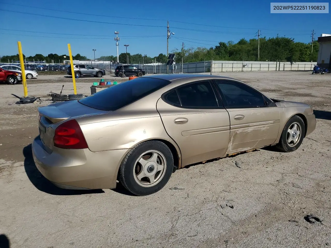 2005 Pontiac Grand Prix VIN: 2G2WP522251190823 Lot: 58088766