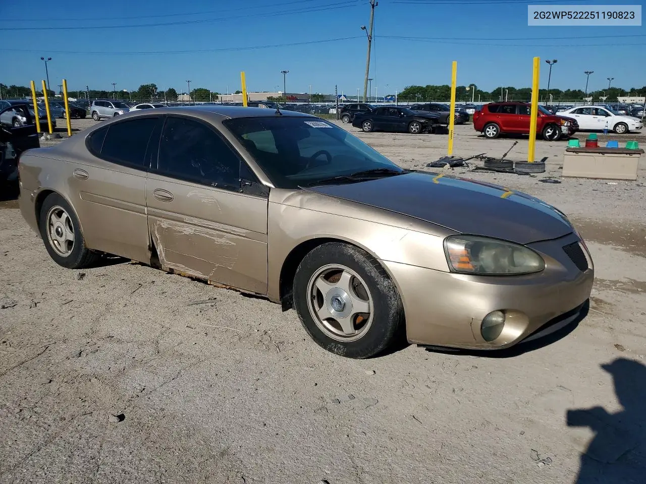 2005 Pontiac Grand Prix VIN: 2G2WP522251190823 Lot: 58088766