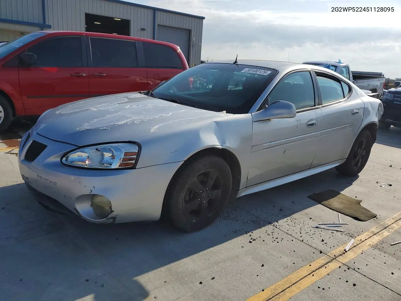 2005 Pontiac Grand Prix VIN: 2G2WP522451128095 Lot: 59100126