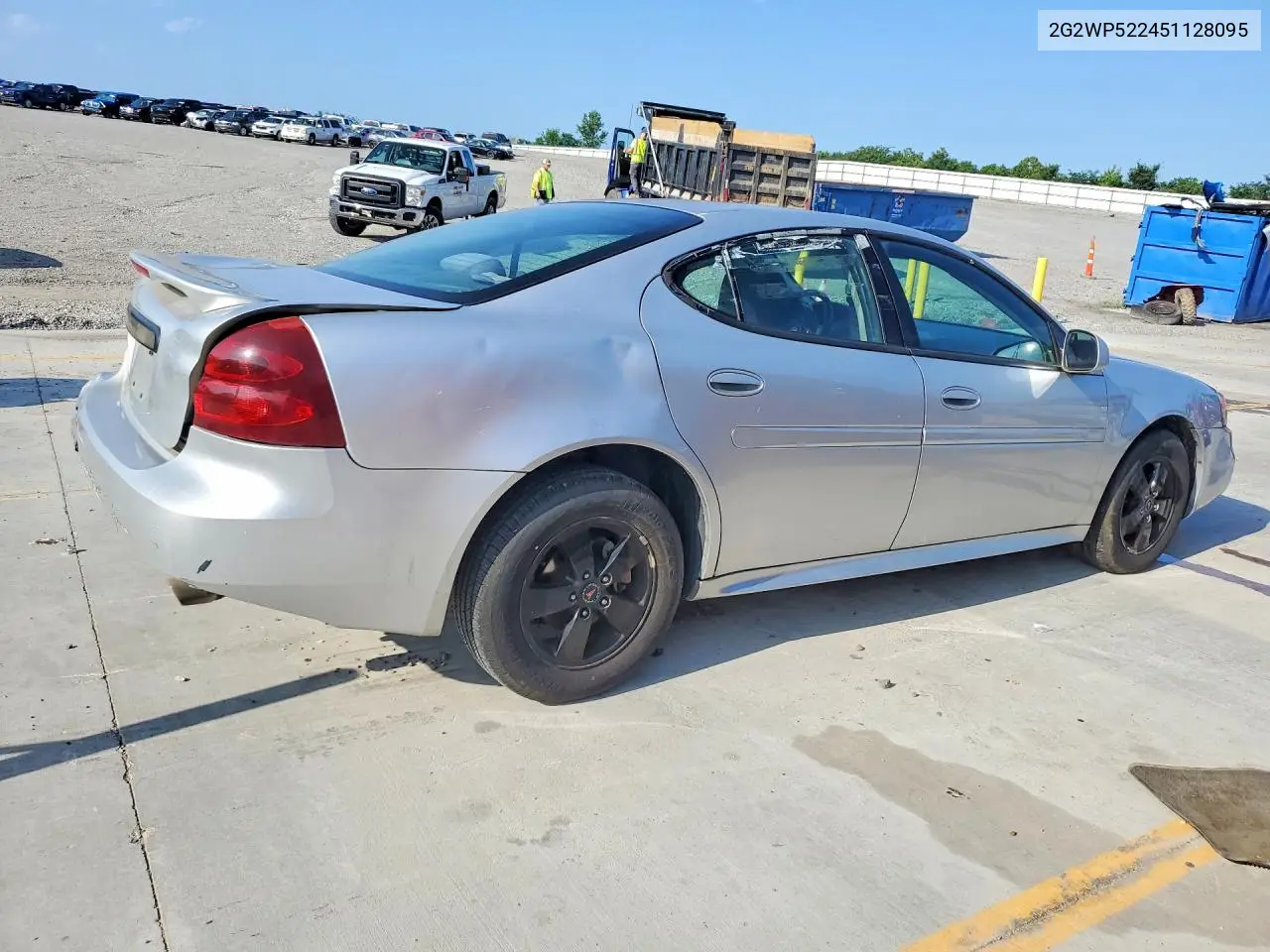 2005 Pontiac Grand Prix VIN: 2G2WP522451128095 Lot: 59100126