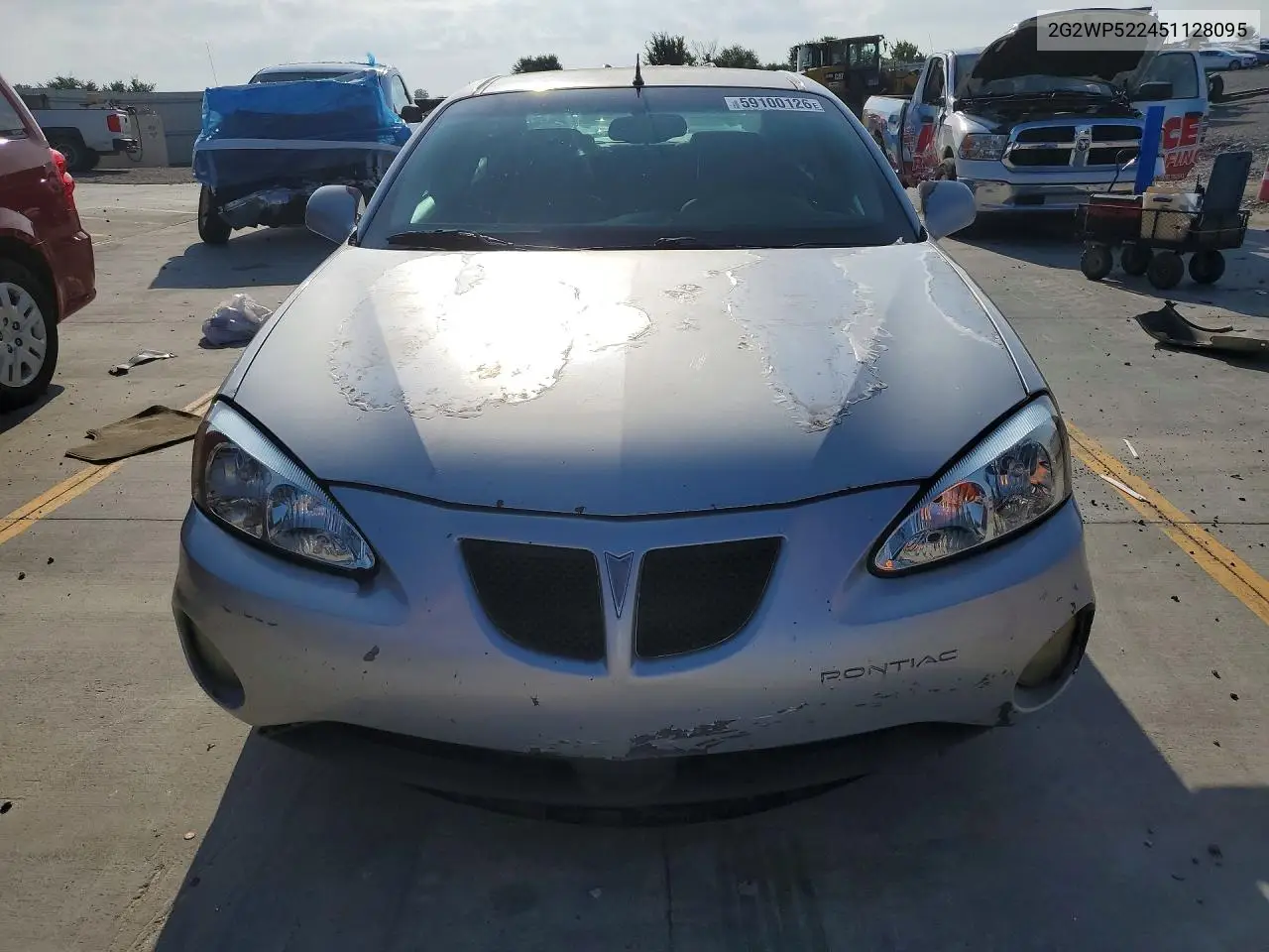 2005 Pontiac Grand Prix VIN: 2G2WP522451128095 Lot: 59100126