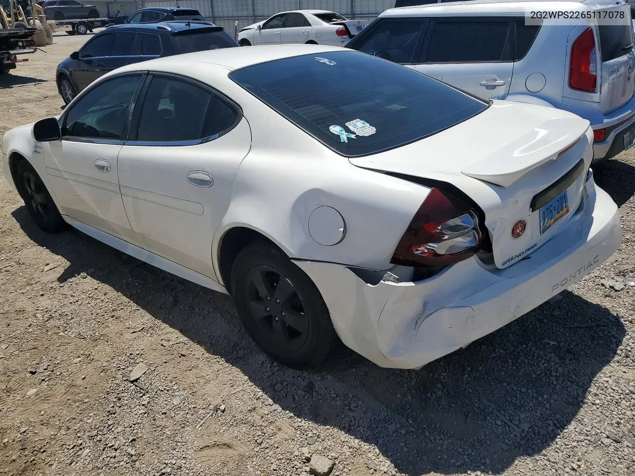 2005 Pontiac Grand Prix Gt VIN: 2G2WPS2265117078 Lot: 61028986