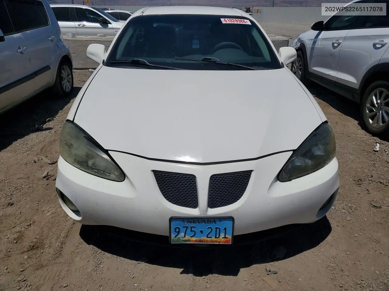 2005 Pontiac Grand Prix Gt VIN: 2G2WPS2265117078 Lot: 61028986