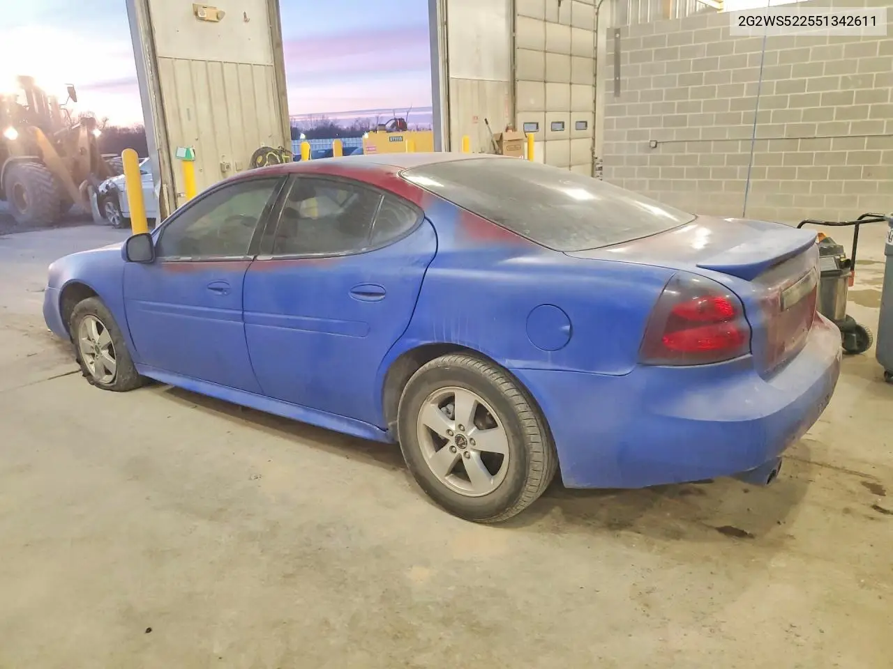 2005 Pontiac Grand Prix Gt VIN: 2G2WS522551342611 Lot: 74294945