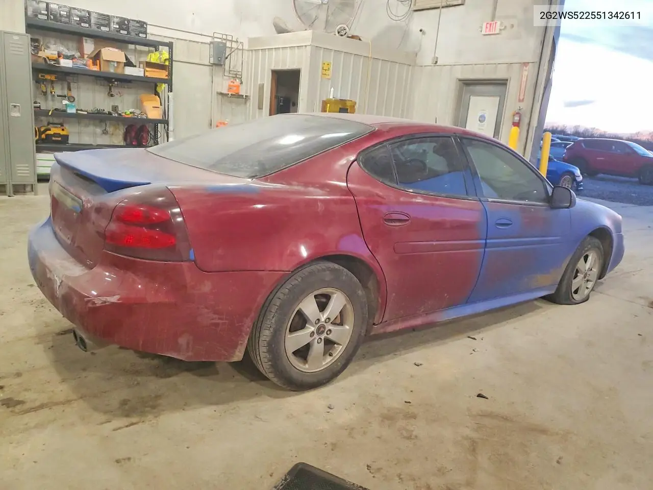 2005 Pontiac Grand Prix Gt VIN: 2G2WS522551342611 Lot: 74294945