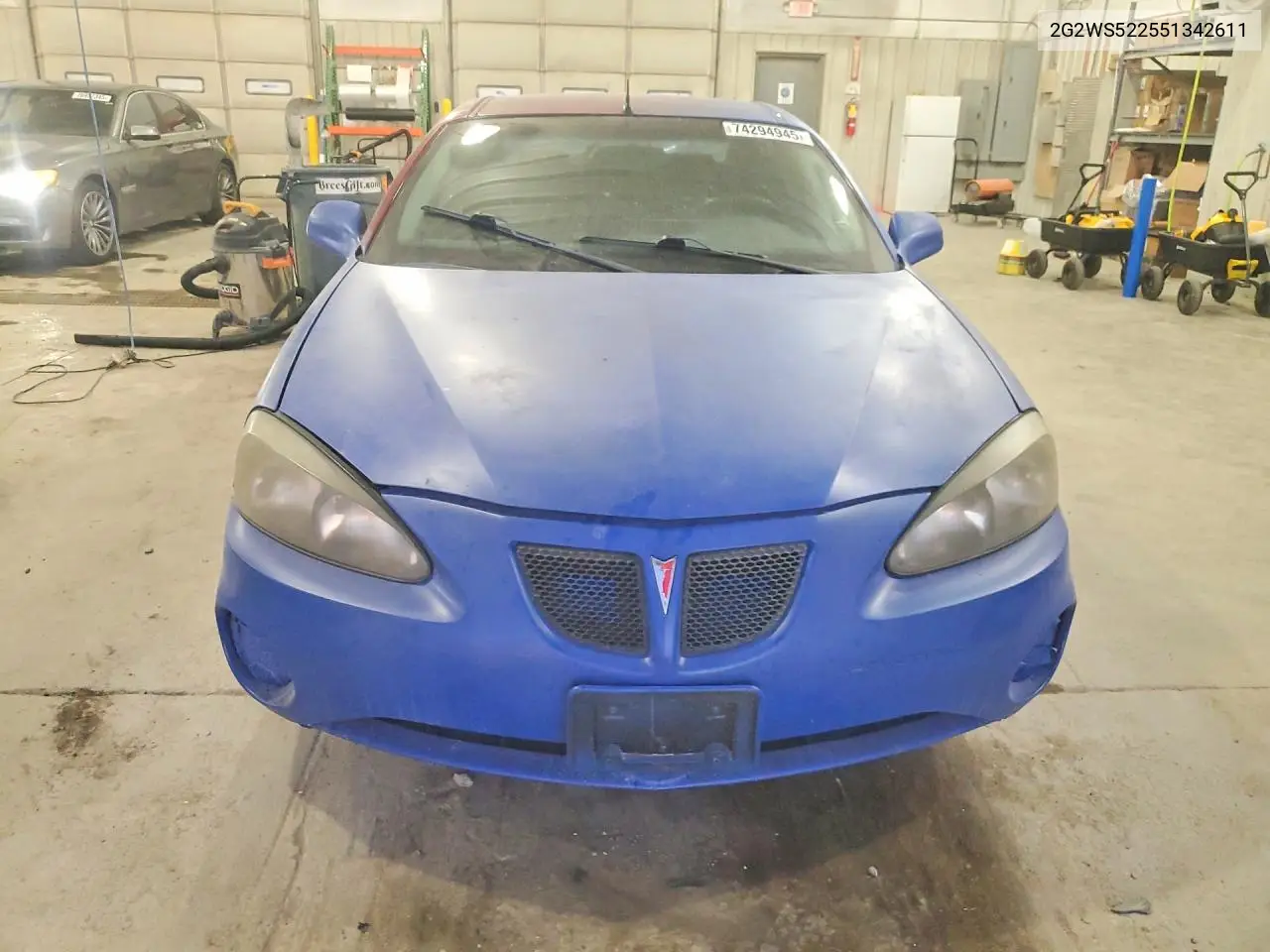 2005 Pontiac Grand Prix Gt VIN: 2G2WS522551342611 Lot: 74294945