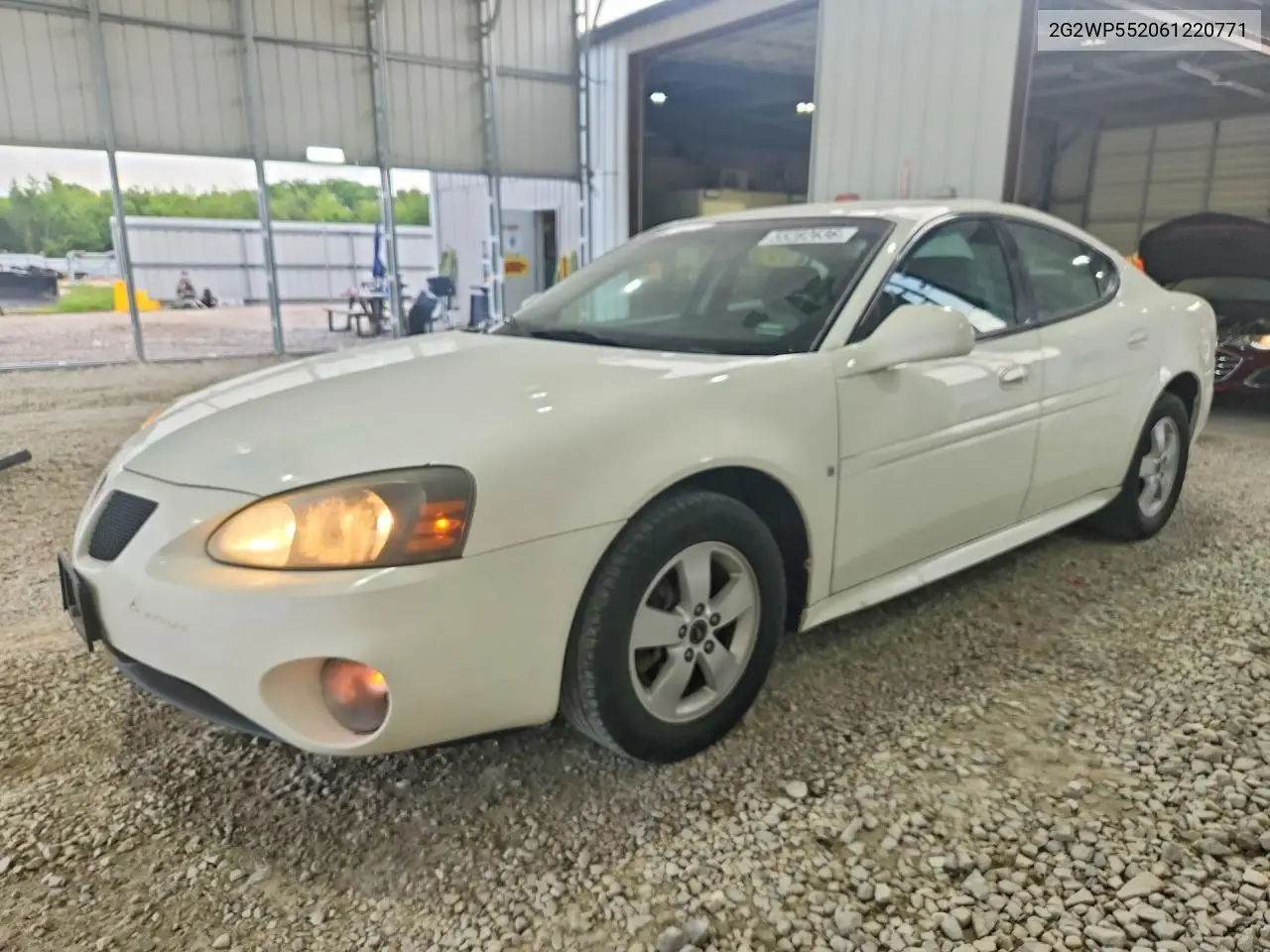 2006 Pontiac Grand Prix VIN: 2G2WP552061220771 Lot: 55282636