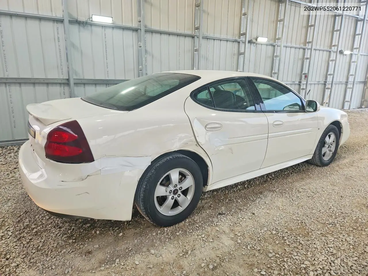 2006 Pontiac Grand Prix VIN: 2G2WP552061220771 Lot: 55282636