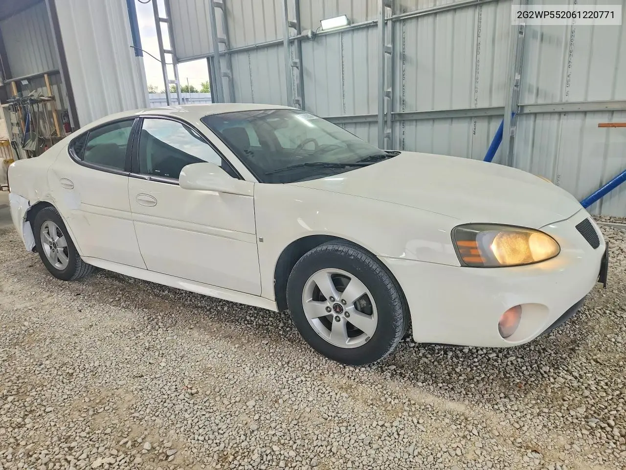 2006 Pontiac Grand Prix VIN: 2G2WP552061220771 Lot: 55282636