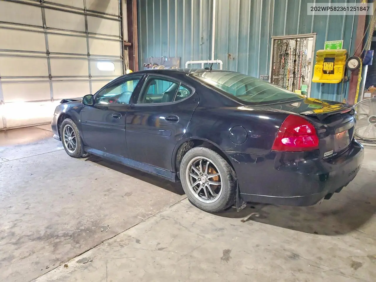 2006 Pontiac Grand Prix VIN: 2G2WP582361251847 Lot: 55619486