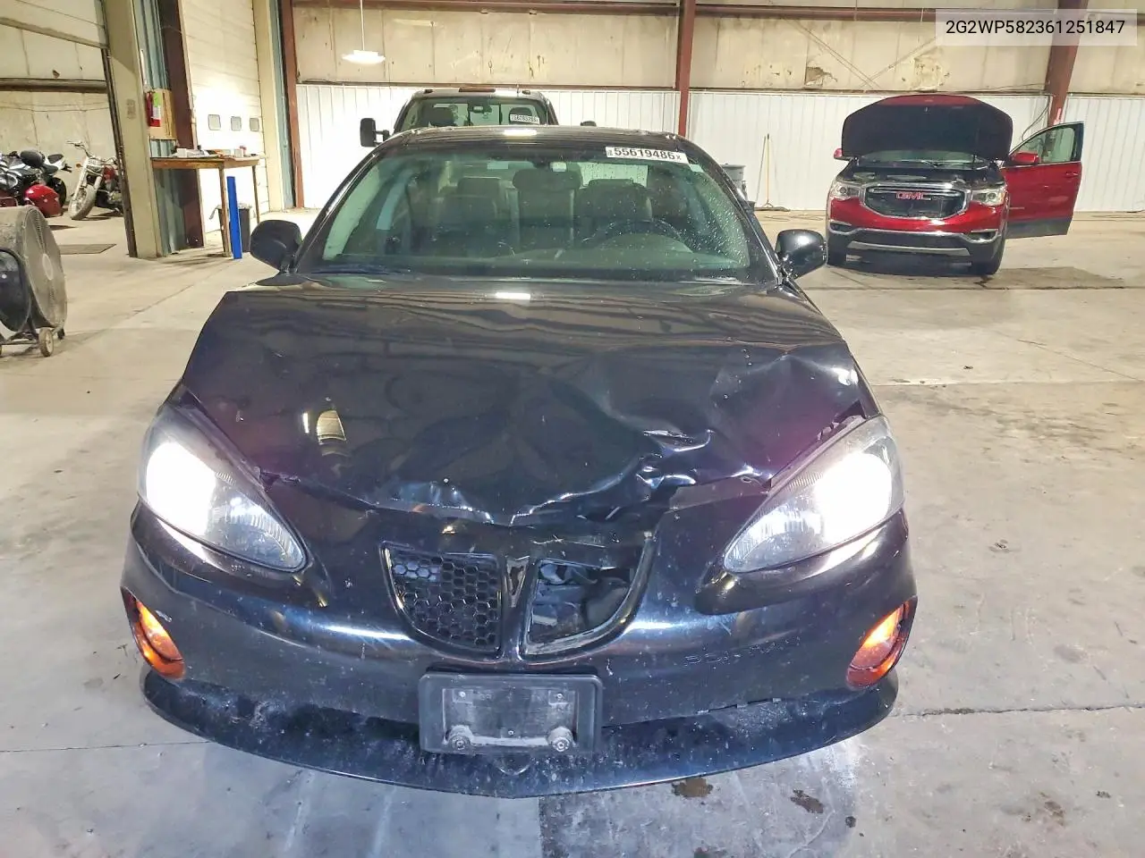 2006 Pontiac Grand Prix VIN: 2G2WP582361251847 Lot: 55619486