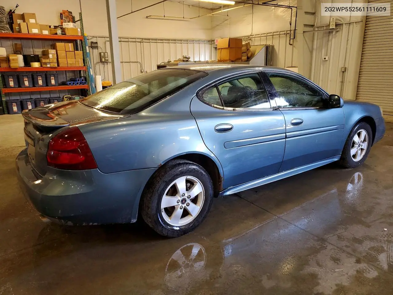 2006 Pontiac Grand Prix VIN: 2G2WP552561111609 Lot: 58096076