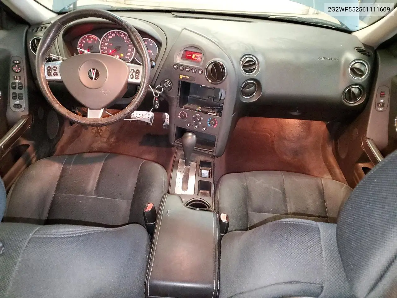 2006 Pontiac Grand Prix VIN: 2G2WP552561111609 Lot: 58096076