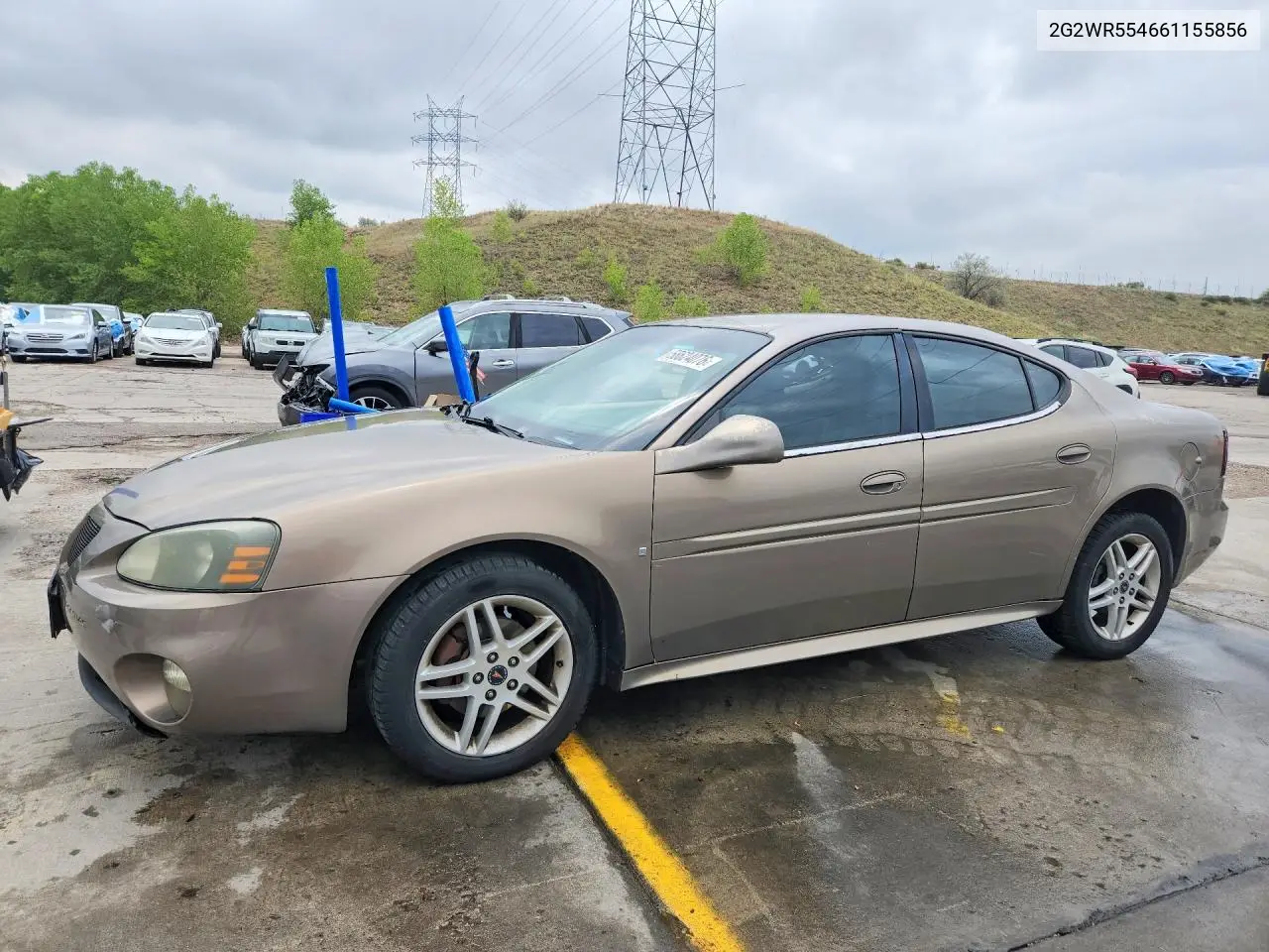 2006 Pontiac Grand Prix Gt VIN: 2G2WR554661155856 Lot: 58624076