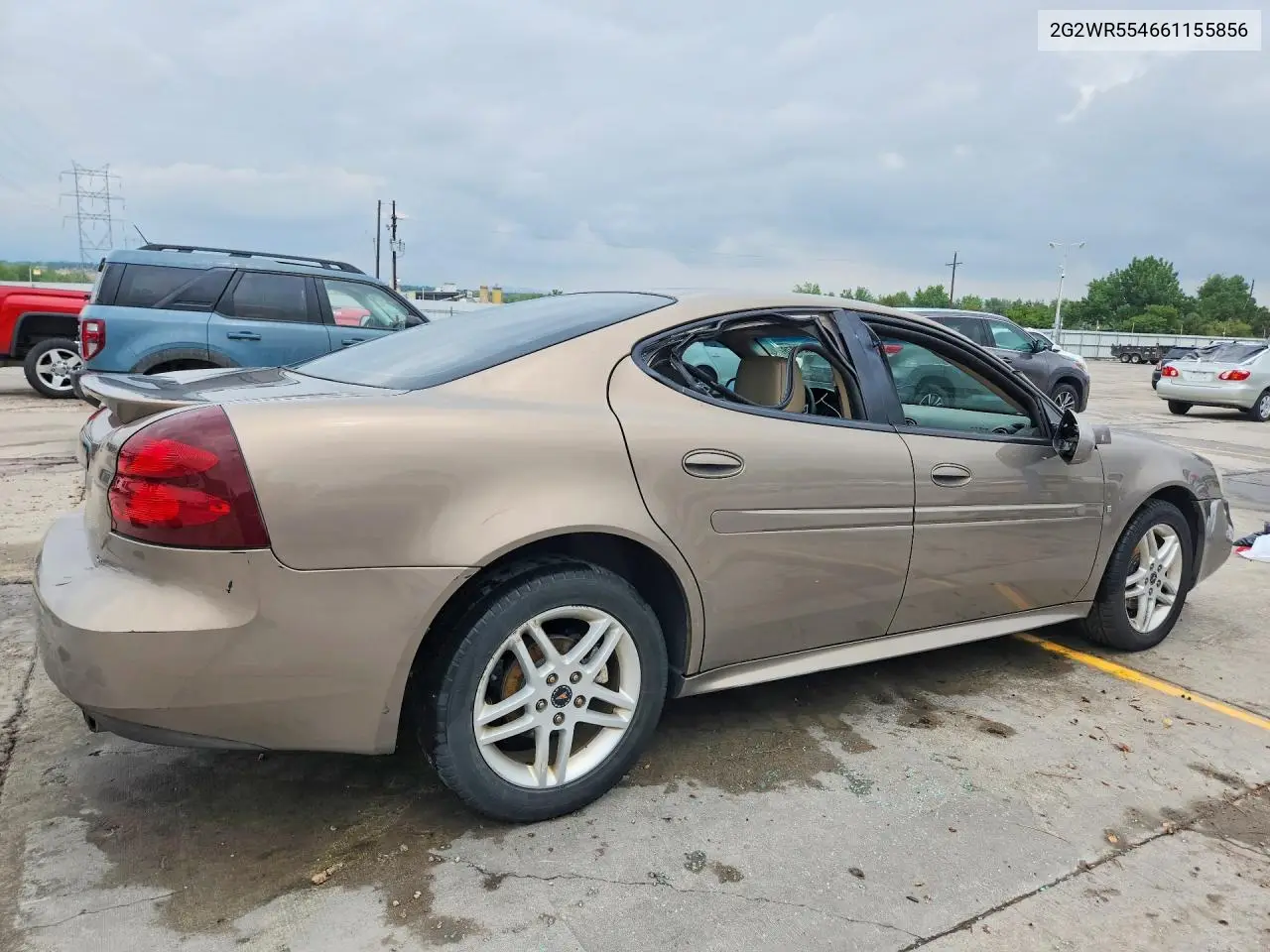 2006 Pontiac Grand Prix Gt VIN: 2G2WR554661155856 Lot: 58624076