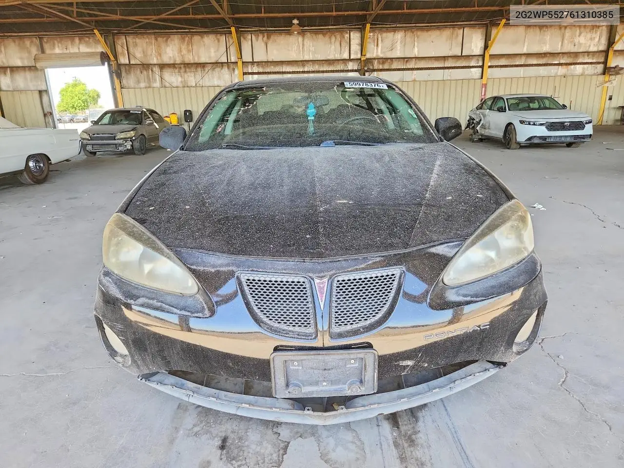 2006 Pontiac Grand Prix VIN: 2G2WP552761310385 Lot: 59978376