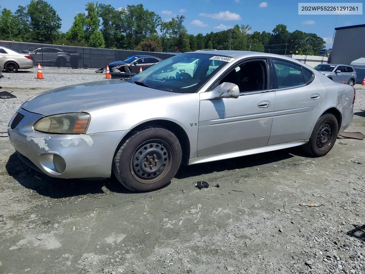 2006 Pontiac Grand Prix VIN: 2G2WP552261291261 Lot: 60624986