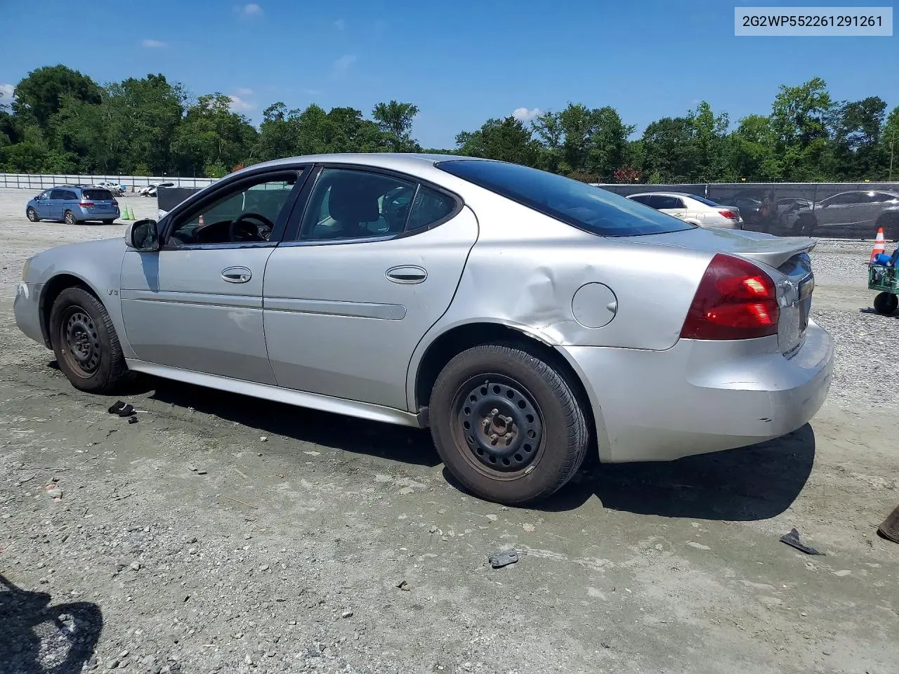 2006 Pontiac Grand Prix VIN: 2G2WP552261291261 Lot: 60624986