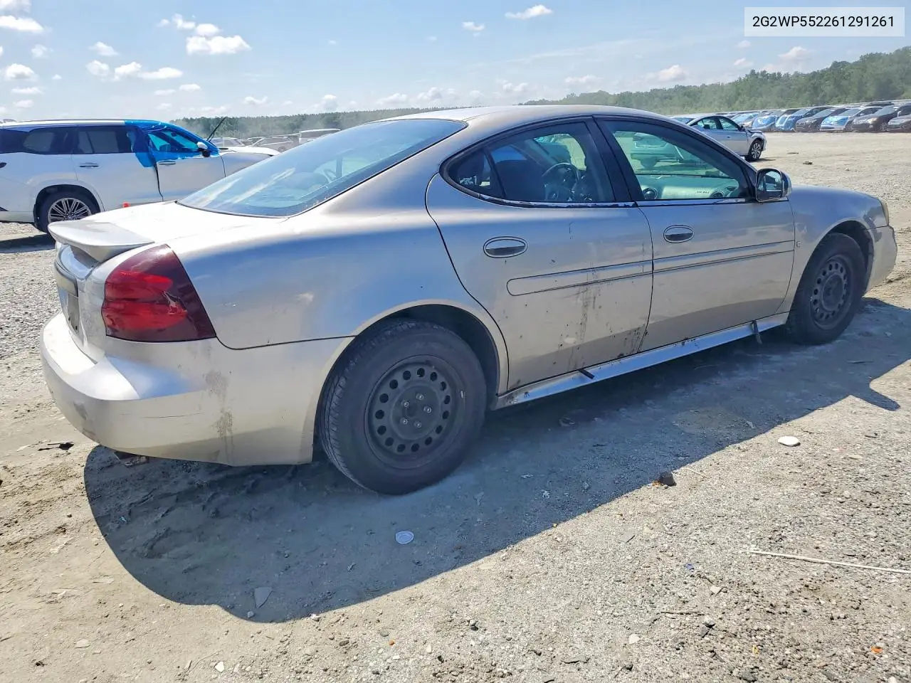 2006 Pontiac Grand Prix VIN: 2G2WP552261291261 Lot: 60624986