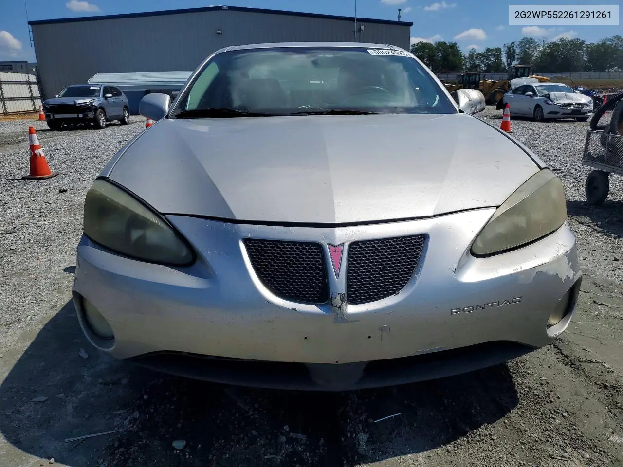 2006 Pontiac Grand Prix VIN: 2G2WP552261291261 Lot: 60624986