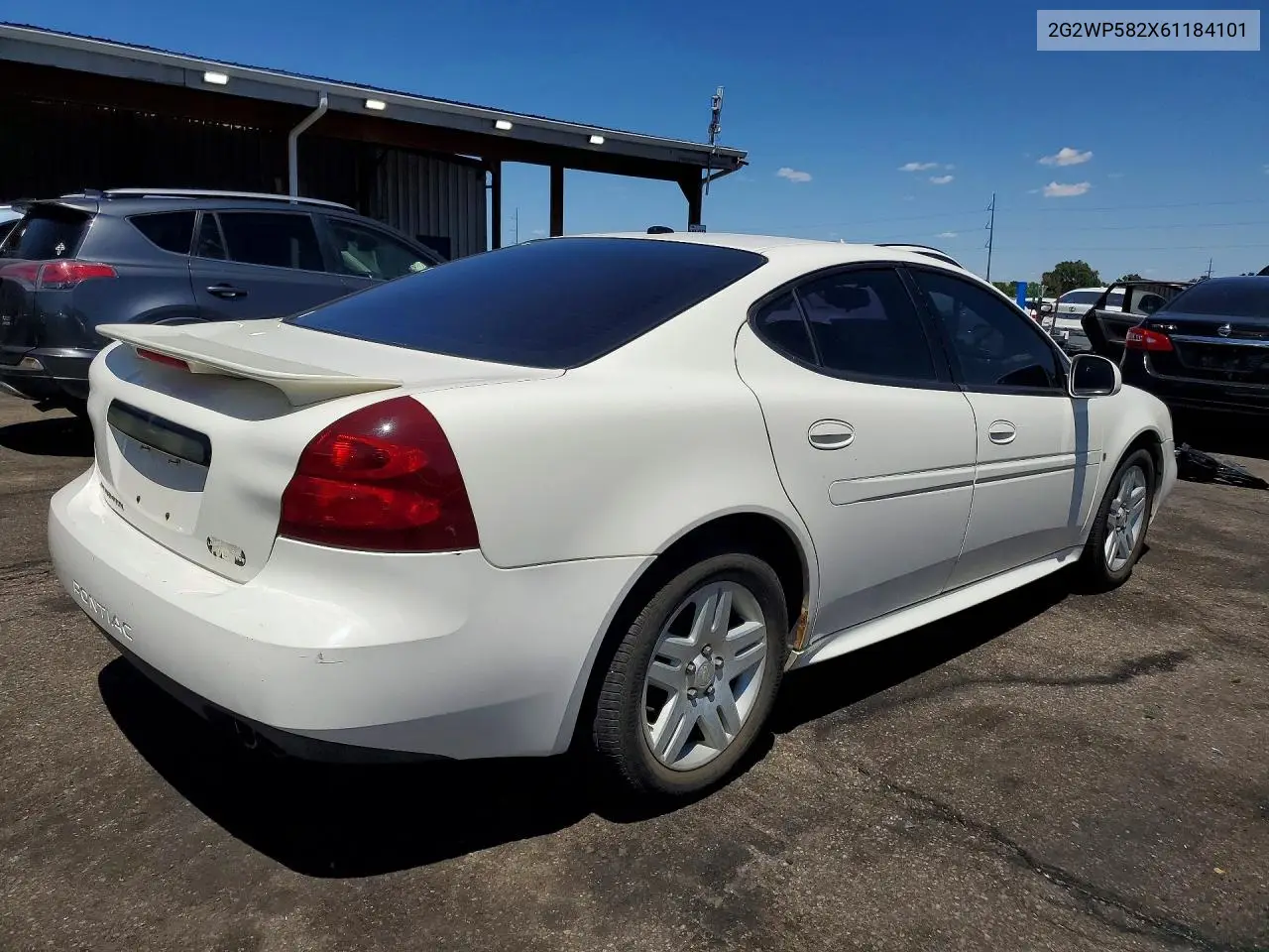 2006 Pontiac Grand Prix VIN: 2G2WP582X61184101 Lot: 60682926