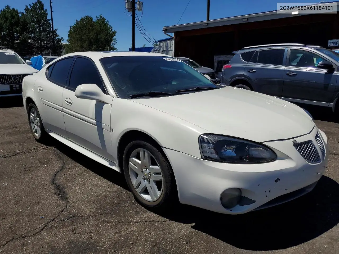 2006 Pontiac Grand Prix VIN: 2G2WP582X61184101 Lot: 60682926