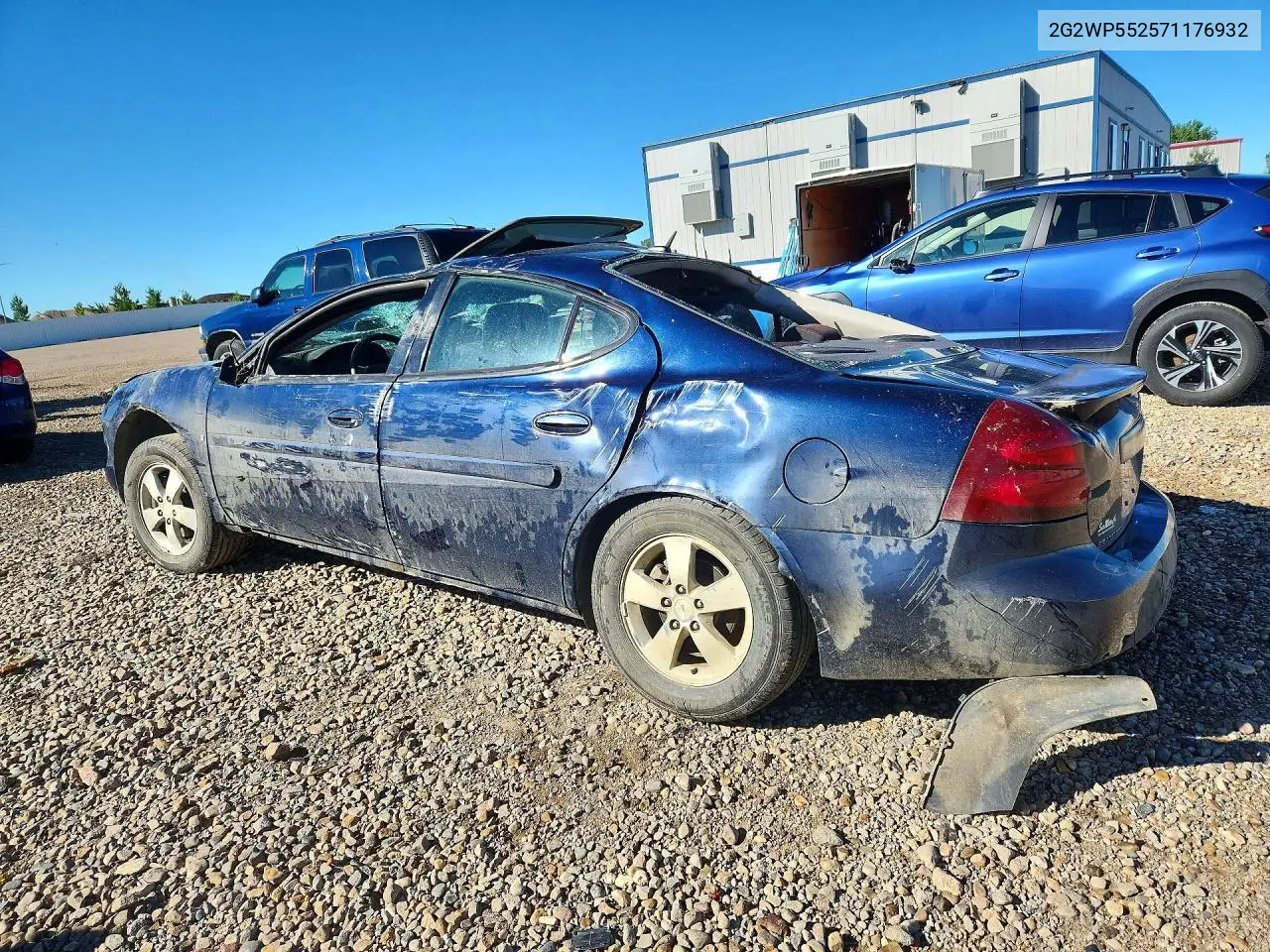 2007 Pontiac Grand Prix VIN: 2G2WP552571176932 Lot: 41631716